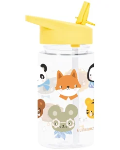 Borraccia con Cannuccia 450 ml - Amici animali - Senza BPA!