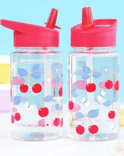 Borraccia con Cannuccia 450 ml - Ciliegie - Senza BPA!
