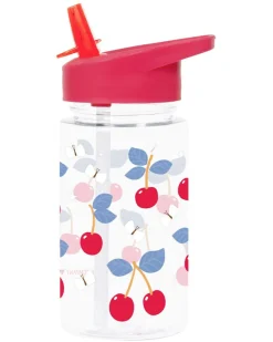 Borraccia con Cannuccia 450 ml - Ciliegie - Senza BPA!