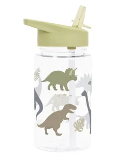 Borraccia con Cannuccia 450 ml - Dinosauri - Senza BPA!