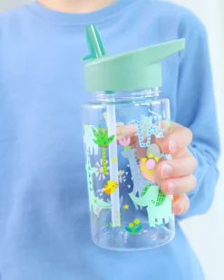 Borraccia con Cannuccia 450 ml - Giungla - Senza BPA!