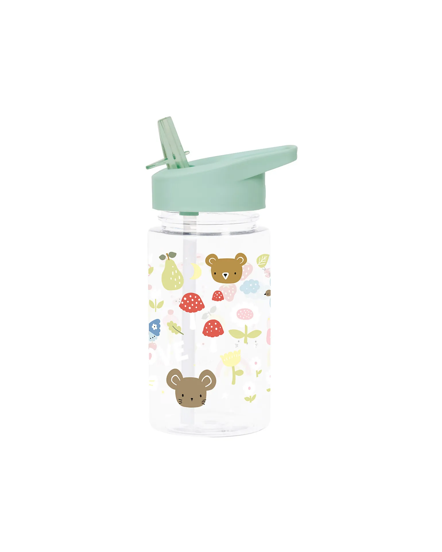 Borraccia con Cannuccia 450 ml - Gioia - Senza BPA!