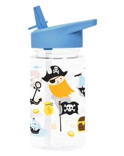 Borraccia con Cannuccia 450 ml - Pirati - Senza BPA!