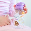 Borraccia con Cannuccia 450 ml - Principesse - Senza BPA!