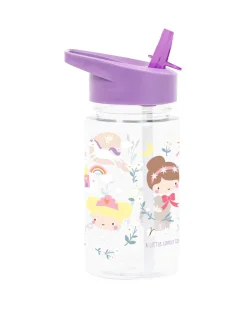 Borraccia con Cannuccia 450 ml - Principesse - Senza BPA!