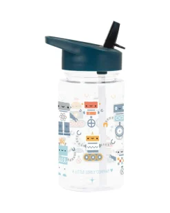 Borraccia con Cannuccia 450 ml - Robot - Senza BPA!