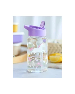 Borraccia con Cannuccia 450 ml - Unicorn Dreams - Senza BPA!