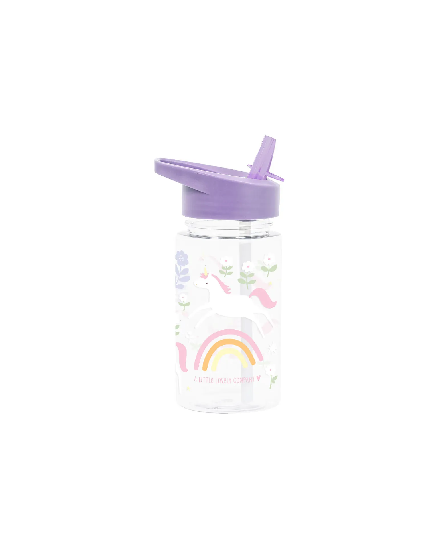 Borraccia con Cannuccia 450 ml - Unicorn Dreams - Senza BPA!