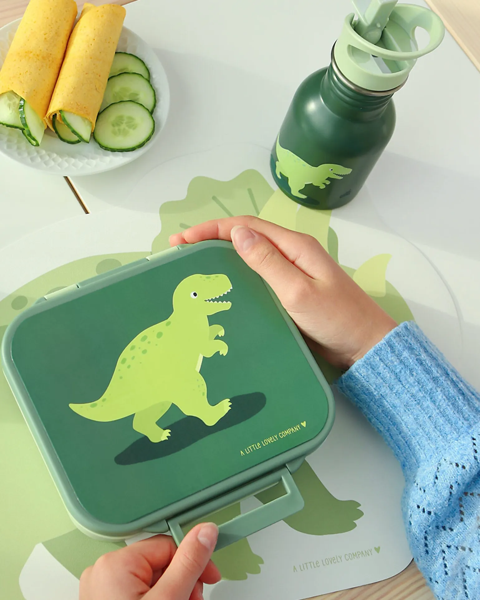 Borraccia in Acciaio Inossidabile - 350 ml - Dinosauro