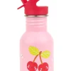 Borraccia in Acciaio Inossidabile - 350 ml - Ciliegie Felici