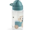 Borraccia 350 ml - Tiny Farm - Blu - con Cannuccia a Scomparsa! - 12m+