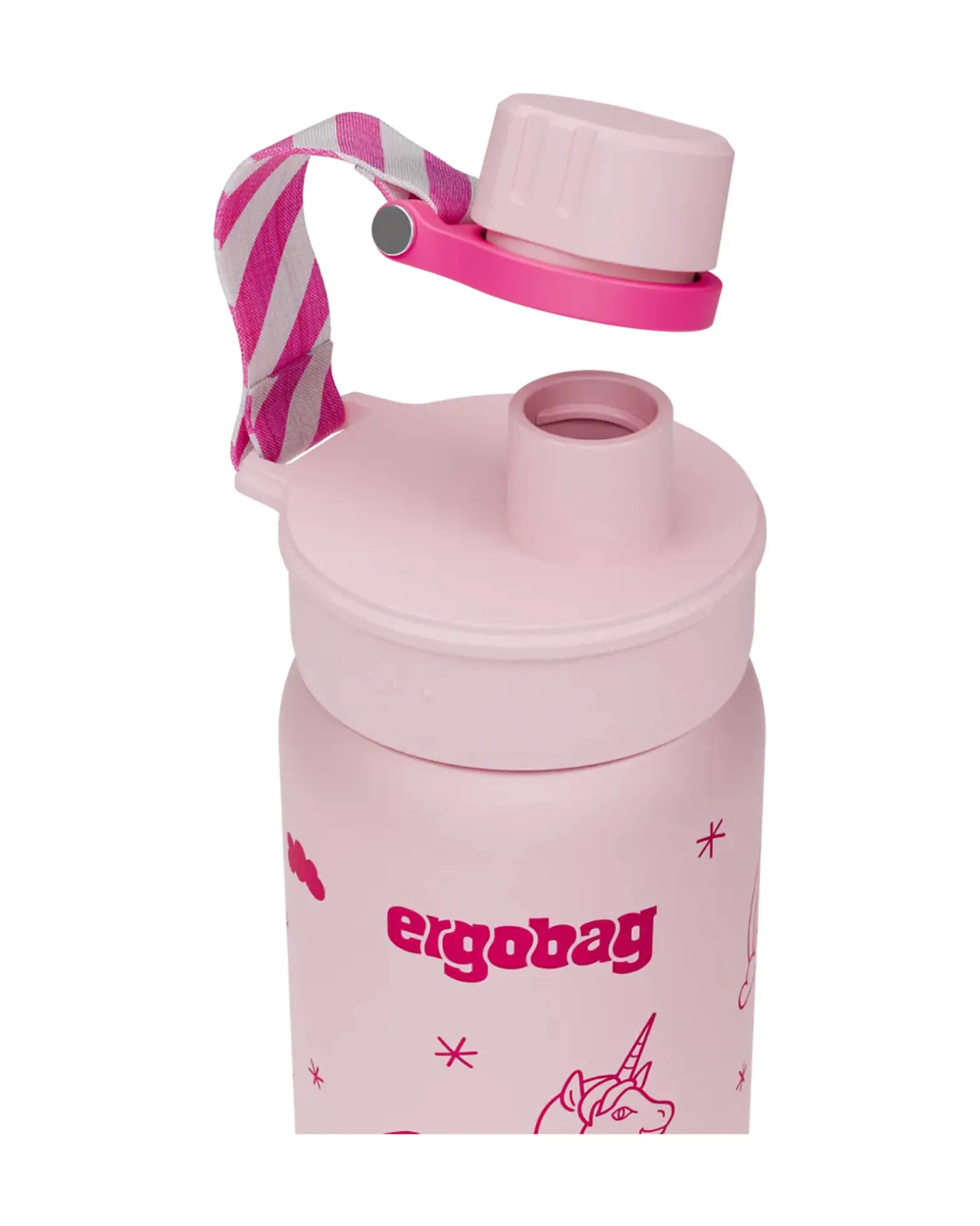 Borraccia Termica con Apertura easy-to-drink - 500 ml - Unicorno - Senza BPA