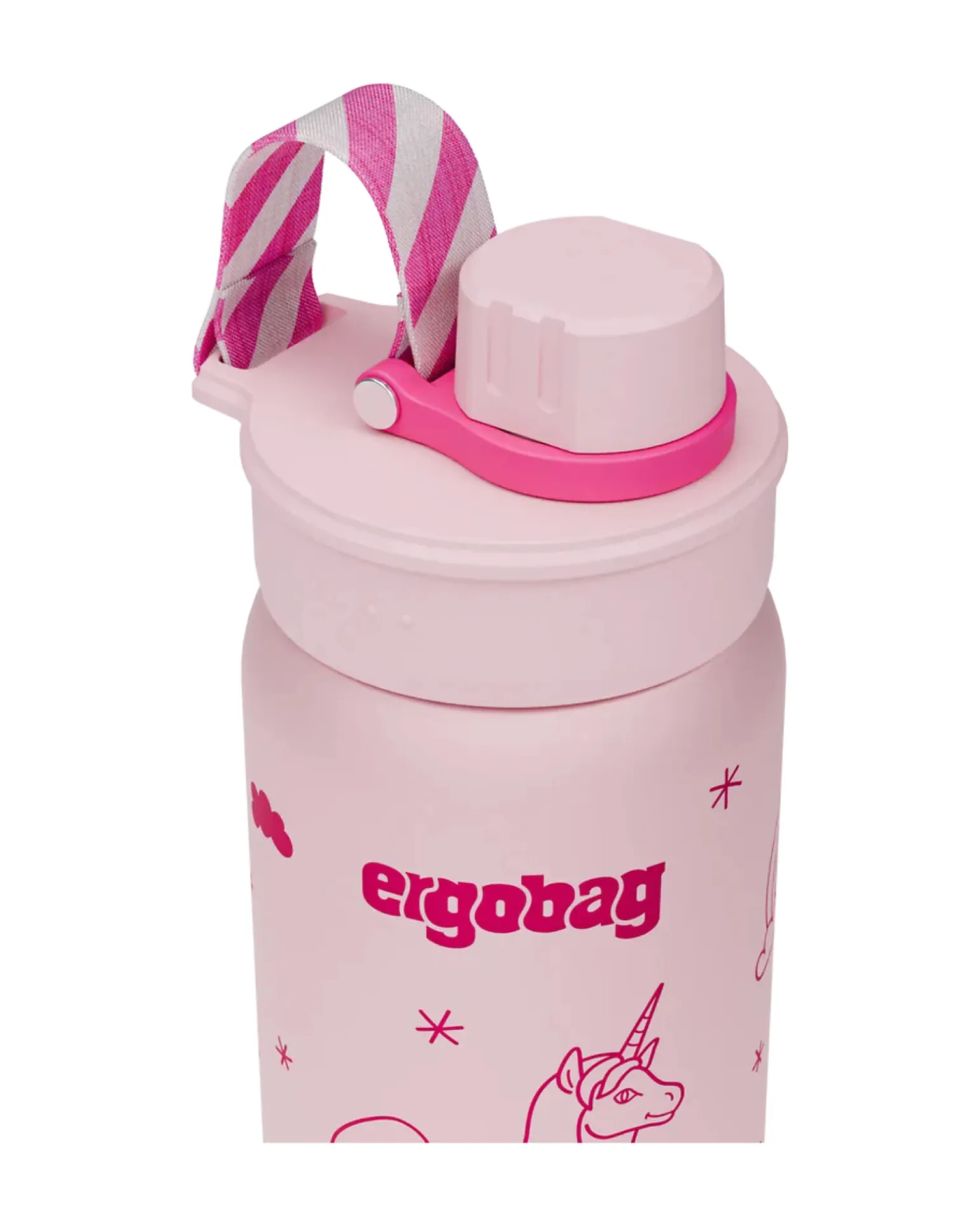 Borraccia Termica con Apertura easy-to-drink - 500 ml - Unicorno - Senza BPA