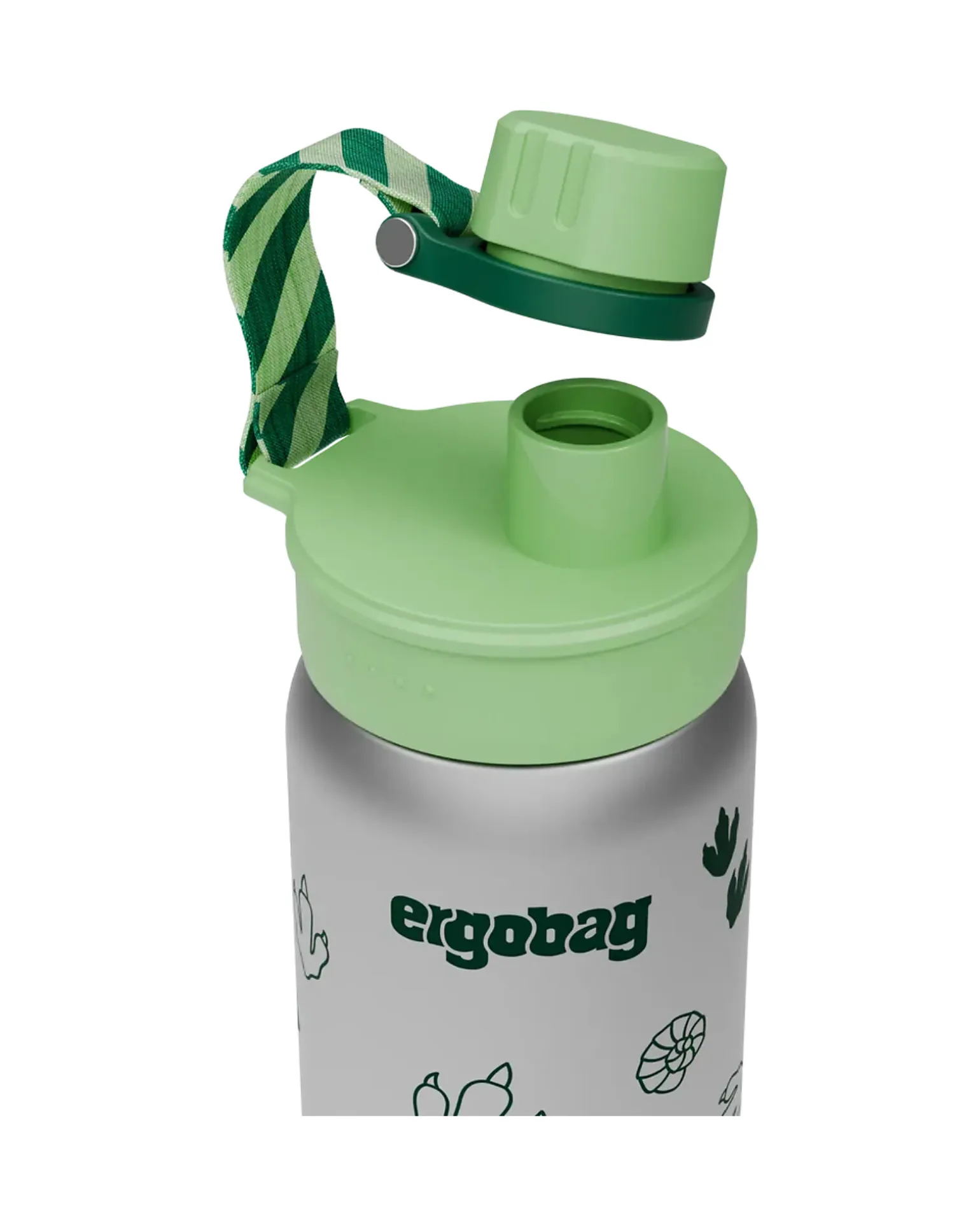 Borraccia Termica con Apertura easy-to-drink - 500 ml - Giungla - Senza BPA