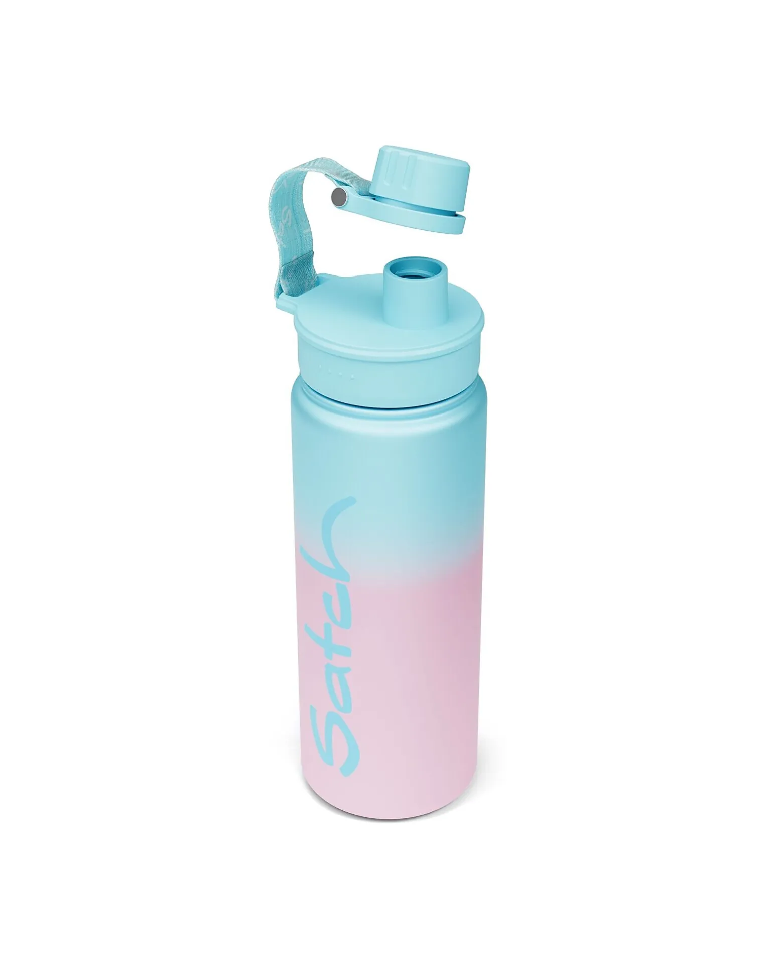 Borraccia Termica con Apertura easy-to-drink - 500 ml - Blue Graffiti - Senza BPA