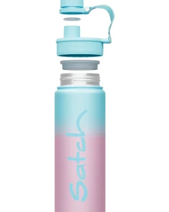 Borraccia Termica con Apertura easy-to-drink - 500 ml - Blue Graffiti - Senza BPA