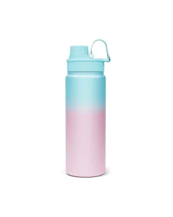 Borraccia Termica con Apertura easy-to-drink - 500 ml - Blue Graffiti - Senza BPA