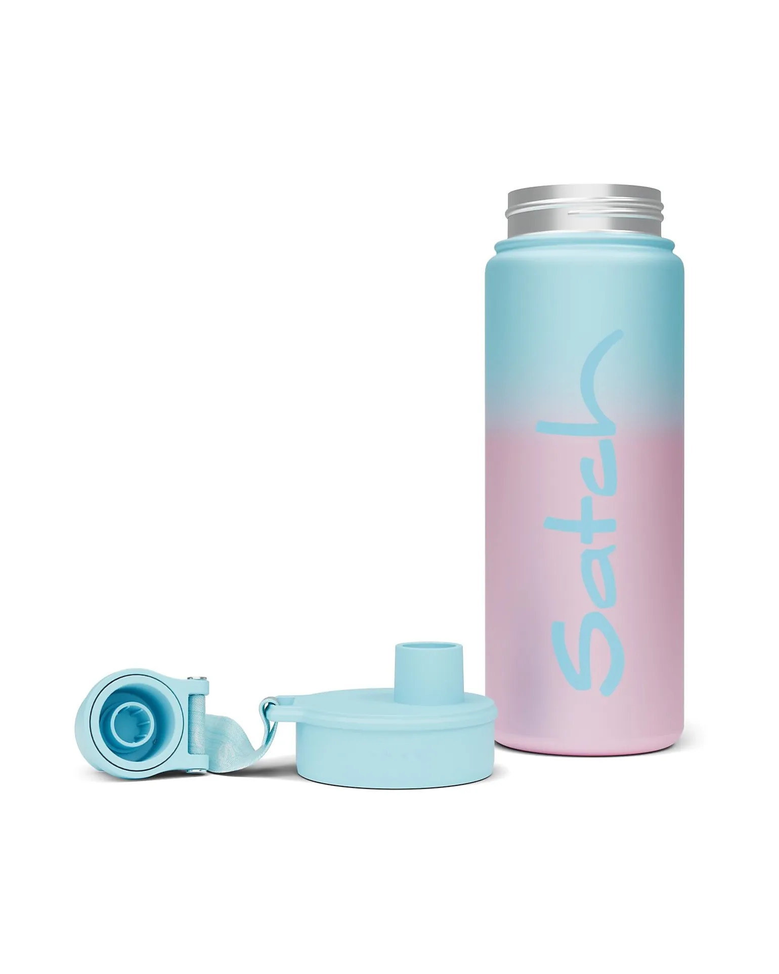 Borraccia Termica con Apertura easy-to-drink - 500 ml - Blue Graffiti - Senza BPA
