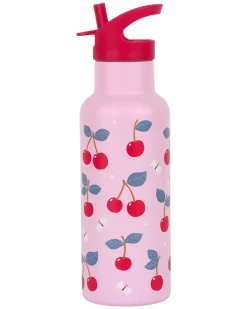 Borraccia Termica in Acciaio Inossidabile - 500 ml - Ciliegie