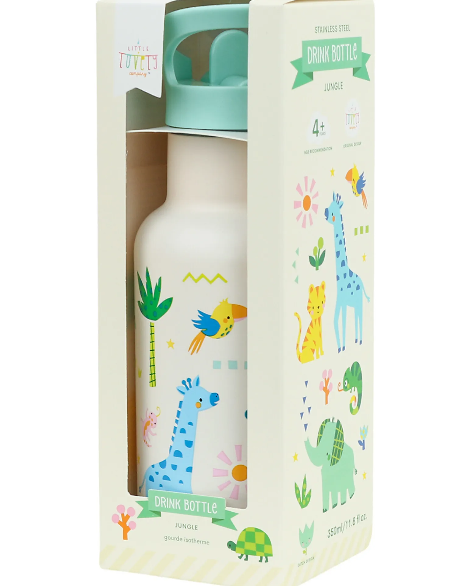 Borraccia Termica in Acciaio Inossidabile - 350 ml - Giungla