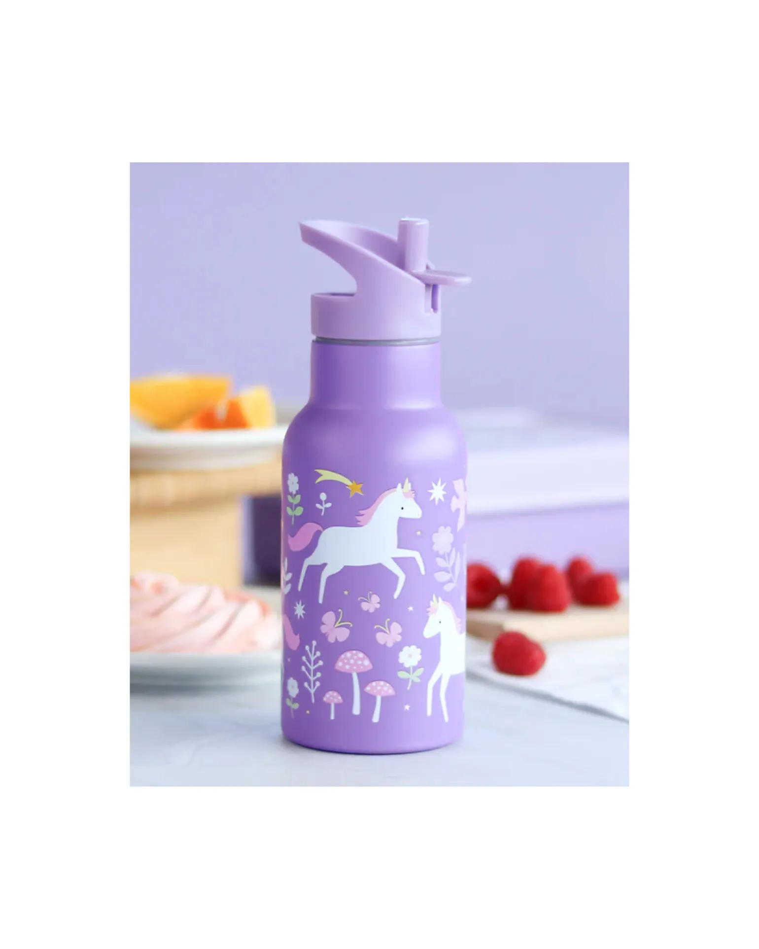 Borraccia Termica in Acciaio Inossidabile - 350 ml - Unicorn Dreams