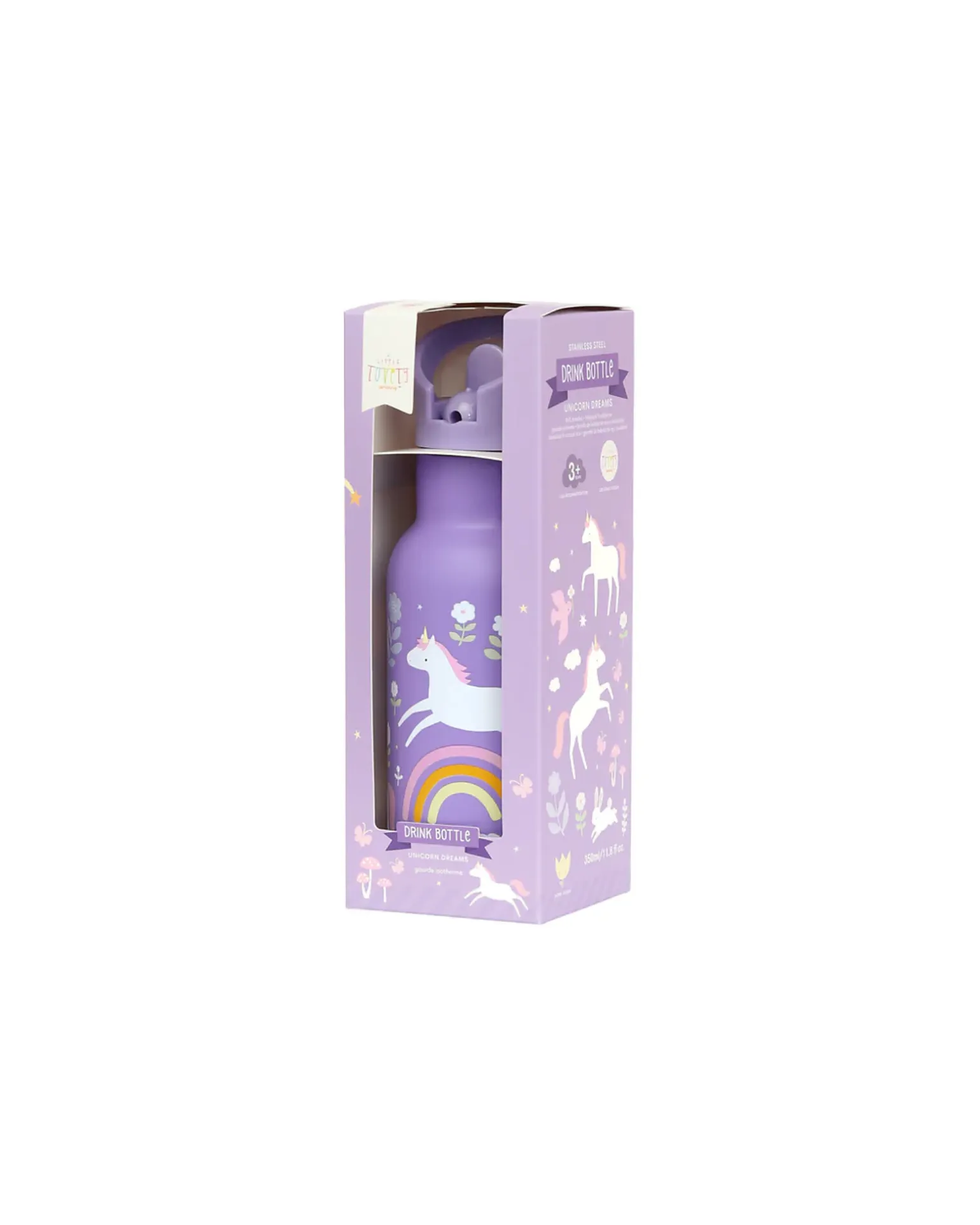 Borraccia Termica in Acciaio Inossidabile - 350 ml - Unicorn Dreams
