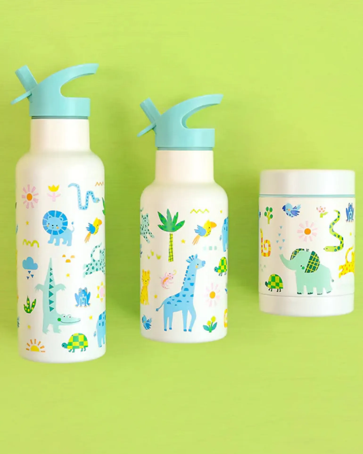 Borraccia Termica in Acciaio Inossidabile - 500 ml - Giungla