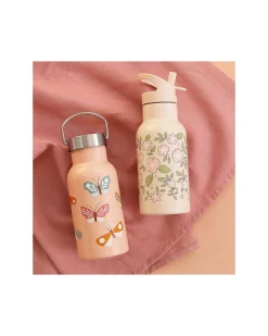 Borraccia Termica in Acciaio Inossidabile - 350 ml - Farfalle