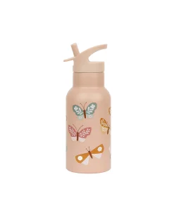 Borraccia Termica in Acciaio Inossidabile - 350 ml - Farfalle