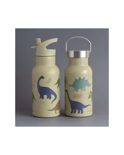 Borraccia Termica in Acciaio Inossidabile - 350 ml - Dinosauri