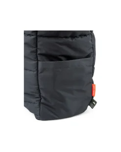 Borsa Cambio con Fasciatoio - Trapuntata - Nera - 26 L - Fatto con Bottiglie di Plastica Riciclata