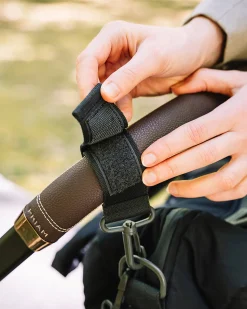 Borsa Cambio con Fasciatoio - Trapuntata - Nera - 24 L - Fatto con Bottiglie di Plastica Riciclata