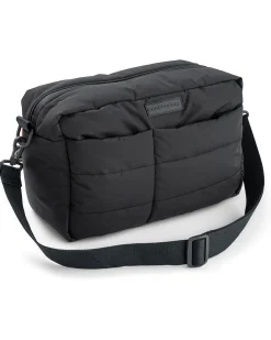 Borsa Cambio Passeggino Trapuntata - Nero - 12 L - Fatta con Bottiglie di Plastica Riciclata