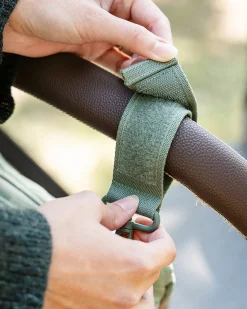 Borsa Cambio Passeggino Trapuntata - Verde - 12 L - Fatta con Bottiglie di Plastica Riciclata