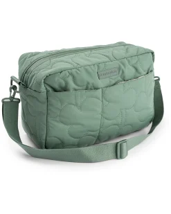 Borsa Cambio Passeggino Trapuntata - Verde - 12 L - Fatta con Bottiglie di Plastica Riciclata