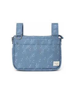 Borsa Organizer per Passeggino - Ulivo - Blu - Compatibile con tutti i modelli di passeggino