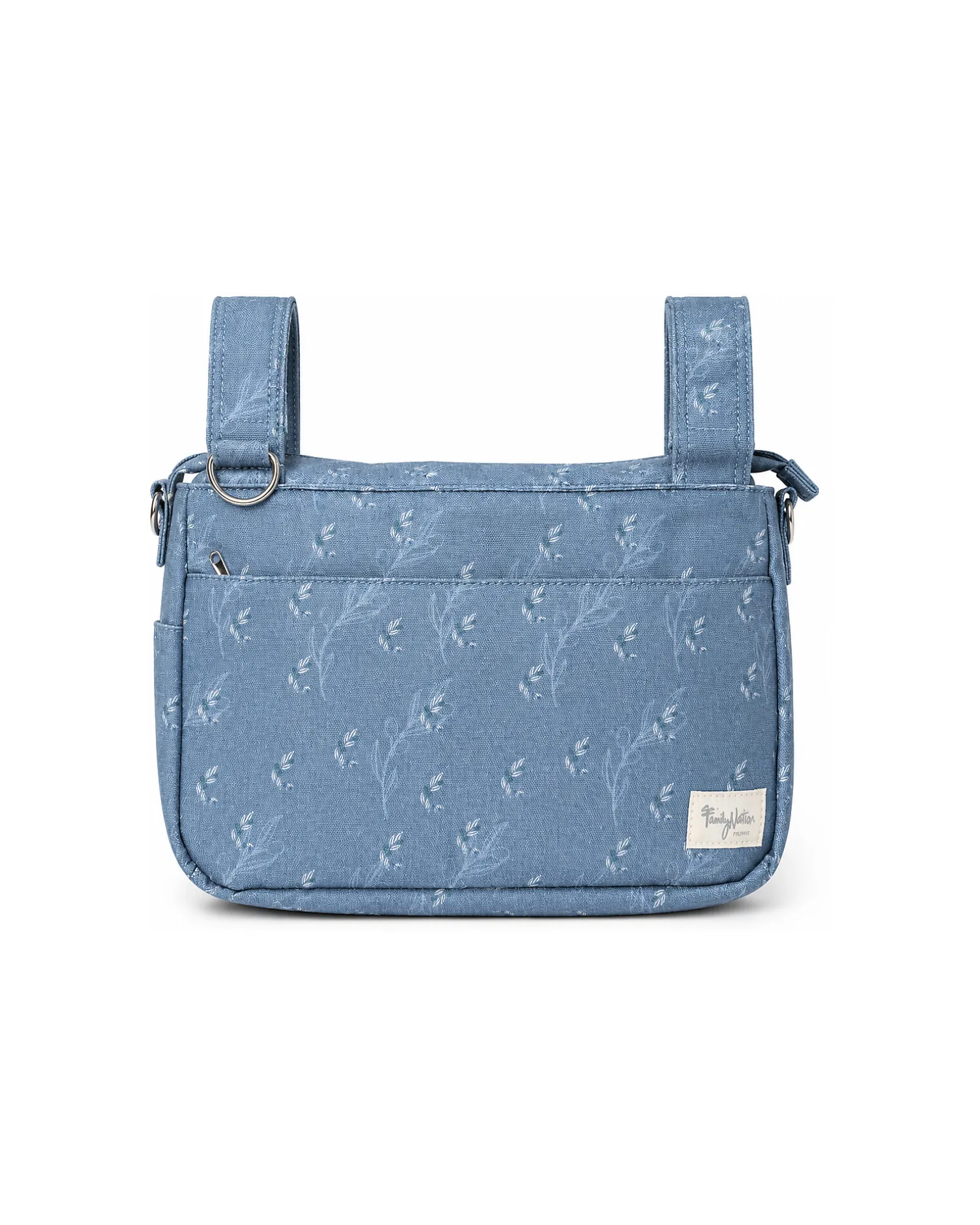 Borsa Organizer per Passeggino - Ulivo - Blu - Compatibile con tutti i modelli di passeggino