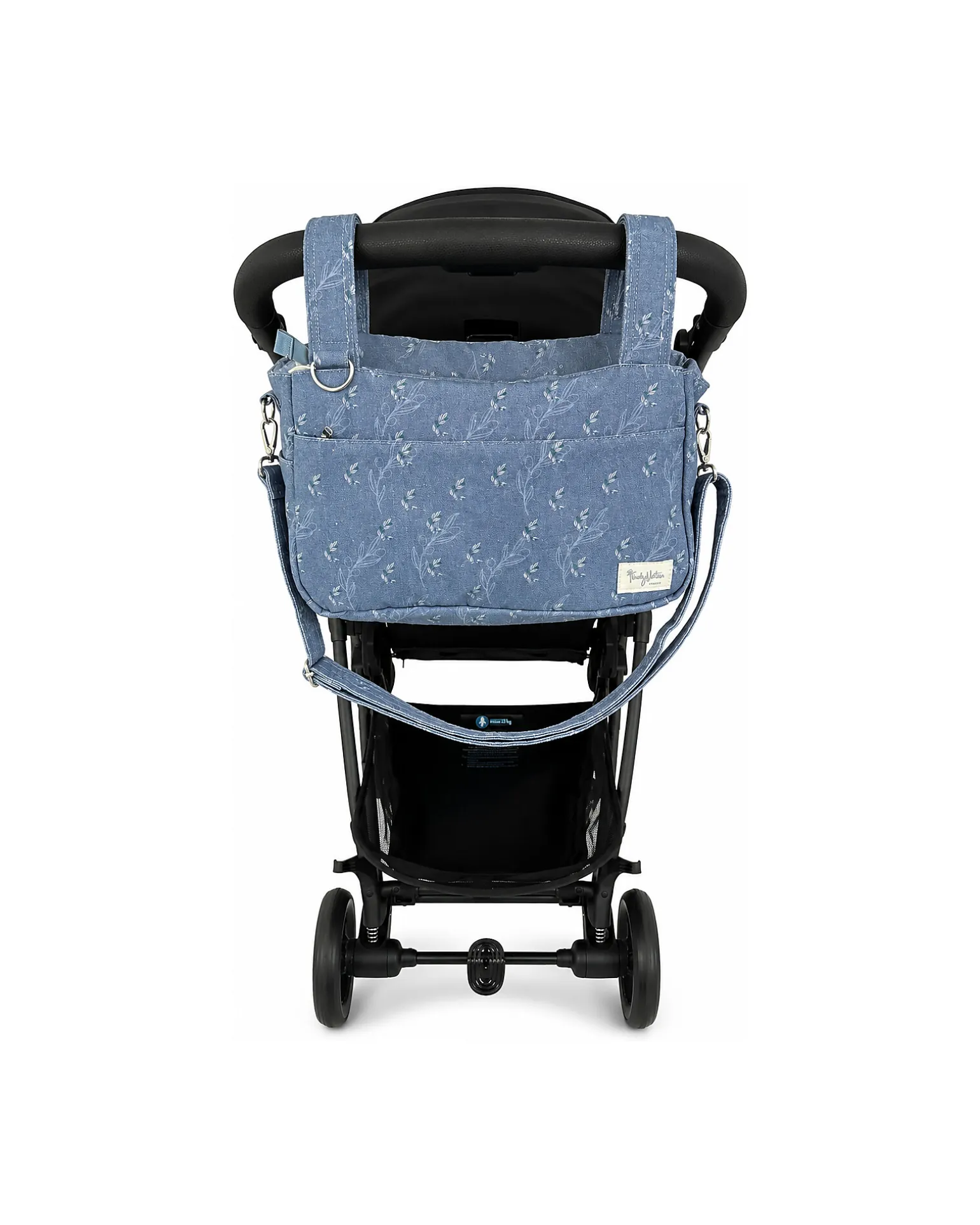 Borsa Organizer per Passeggino - Ulivo - Blu - Compatibile con tutti i modelli di passeggino