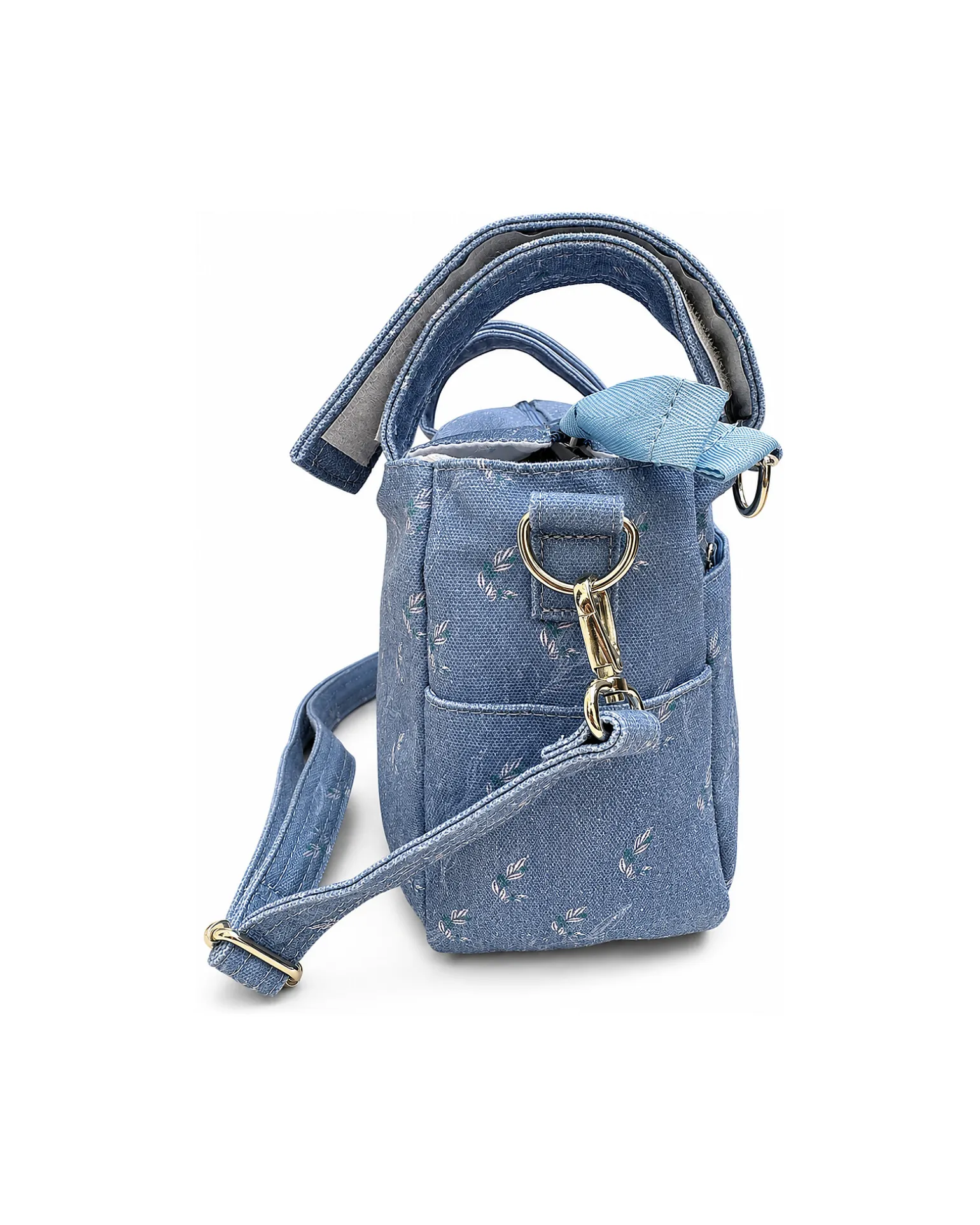 Borsa Organizer per Passeggino - Ulivo - Blu - Compatibile con tutti i modelli di passeggino