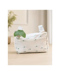 Borsa Organizer per Passeggino - Ginkgo - Avorio - Compatibile con tutti i modelli di passeggino