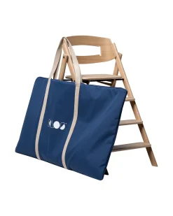 Borsa per Trasporto Sedia Evolutiva KLAPP - Blu e Sabbia - Pratica e Leggera