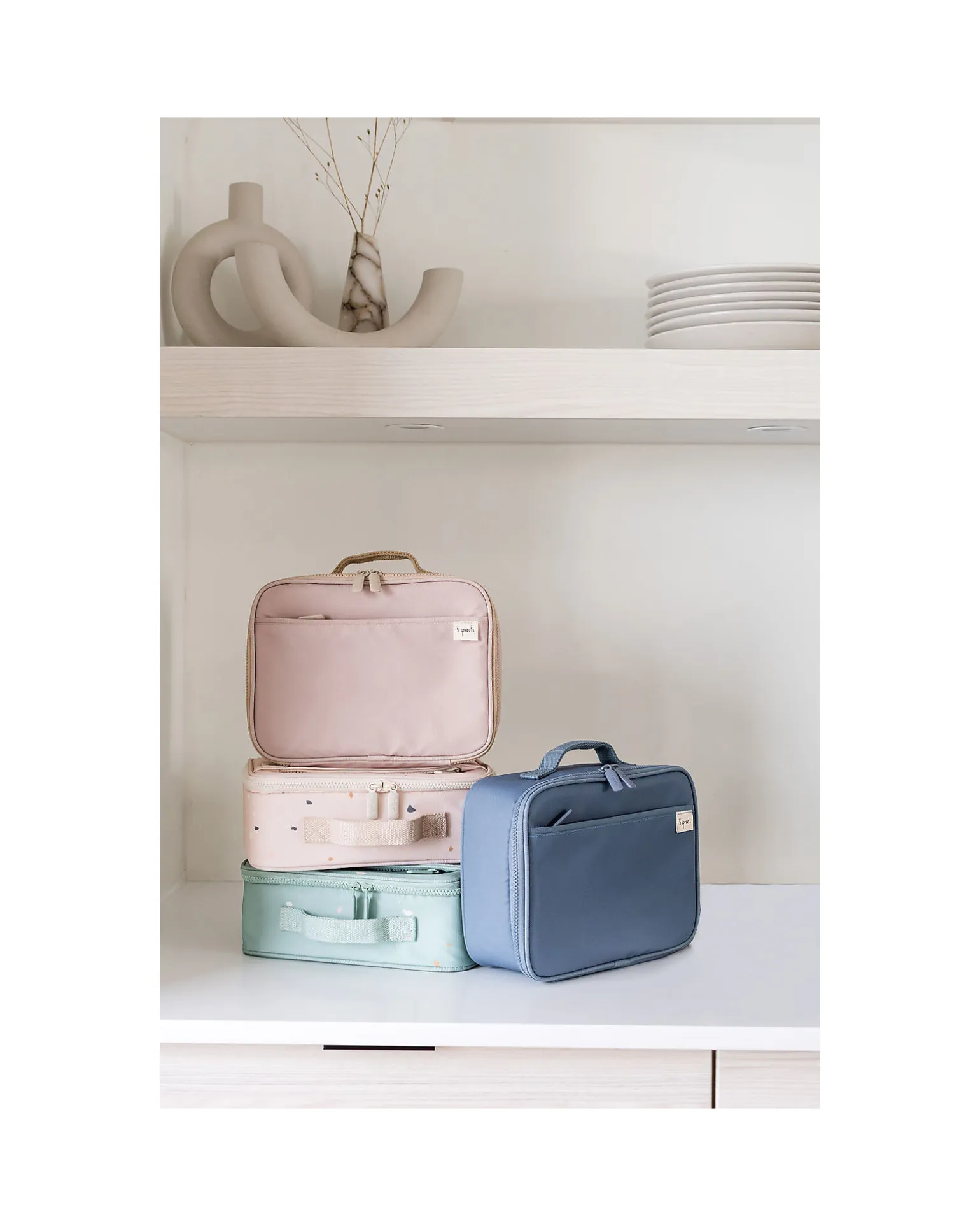 Borsa Portapranzo - Blu - 100% Poliestere PET Riciclato