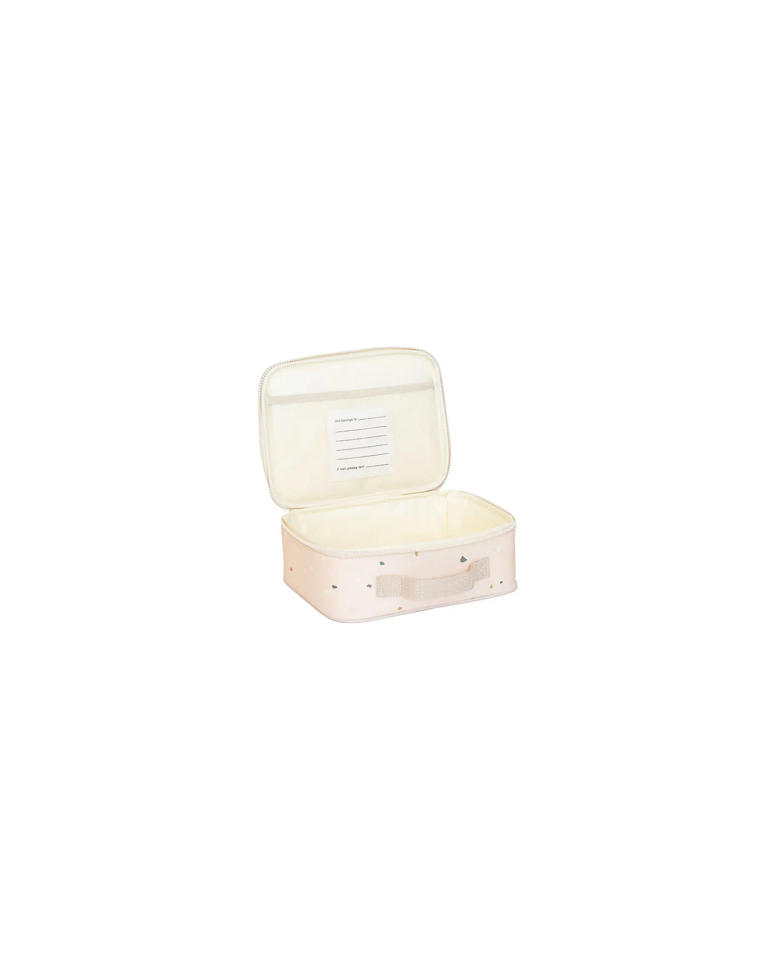 Borsa Portapranzo - Terrazzo Rosa - 100% Poliestere PET Riciclato