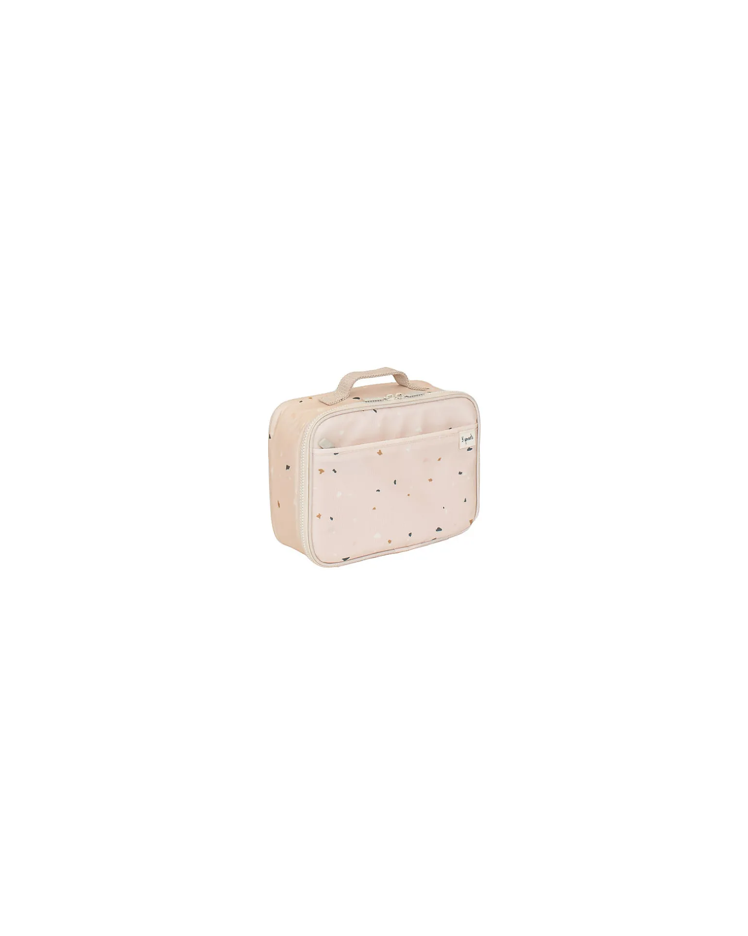 Borsa Portapranzo - Terrazzo Rosa - 100% Poliestere PET Riciclato