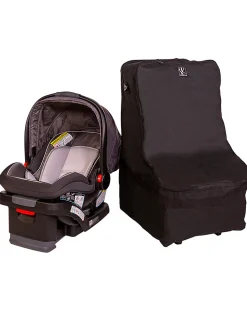 Borsa Viaggio con Ruote per Seggiolino Auto Wheelie - Nero