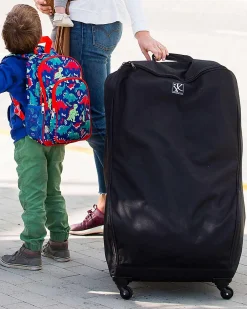 Borsa Viaggio con 4 Ruote per Seggiolino Auto Spinner Wheelie Deluxe - Nero