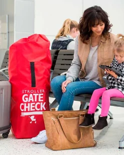 Borsa Viaggio per Passeggino a Ombrello Gate Check - Rosso