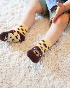 Calzini Antiscivolo Grip+Easy, Pacco da 3 - Bosley l'Orso
