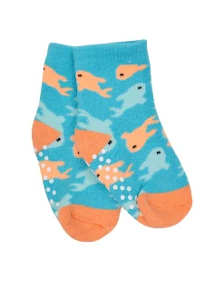 Calzini Antiscivolo Grip+Easy Parker il Pinguino - Pacco da 3 - 0-24 mesi