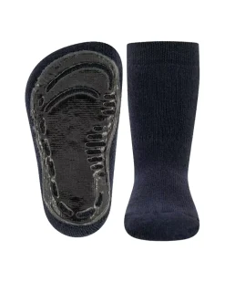 Calzini Antiscivolo SoftStep Uni - Blu Marino - Cotone Bio GOTS